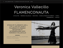 Tablet Screenshot of flamenconautes.com